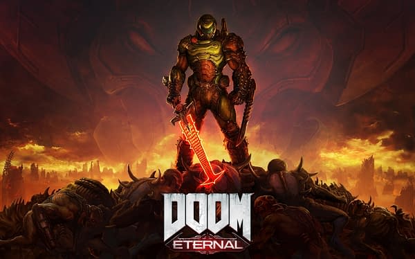Digital only for DOOM Eternal? Its true, hell has come to Earth. Courtesy of Bethesda Softworks.