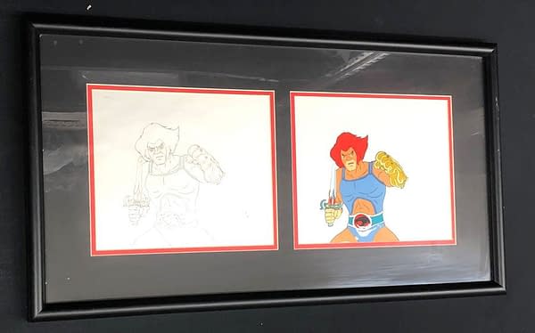 Thundercats Production Cell Taking Bids Today At Comic Connect
