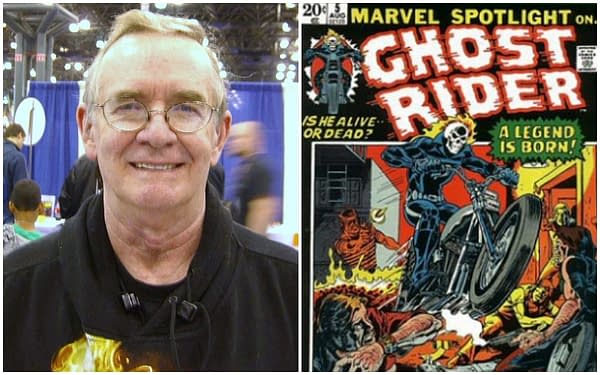 Comic book creator Gary Friedrich in 2008