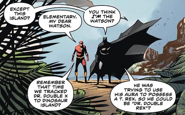 Who's the Better Detective: Batman or The Flash? Tomorrow's Flash #64 (Preview)