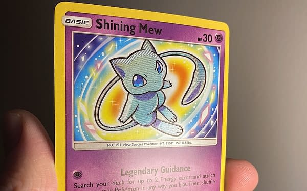 Shining Legends Shining Mew. Credit: Pokémon TCG