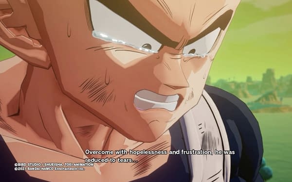 Vegeta in Dragon Ball Z: Kakarot. Credit: Bandai NAMCO