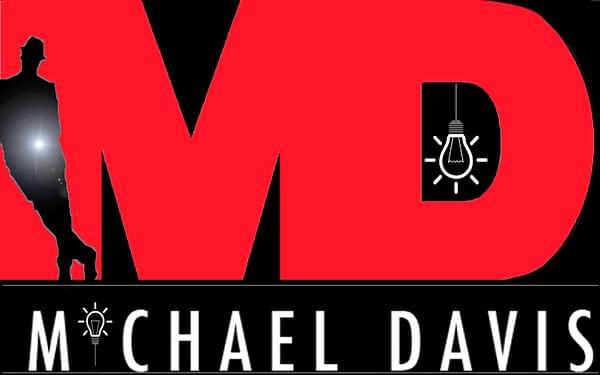 The logo to Michael Davis' MD World.