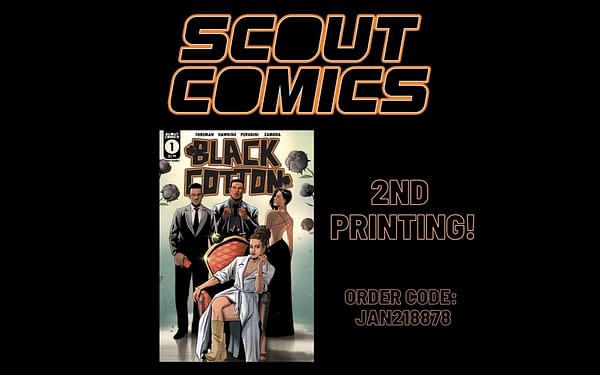 Black Cotton #1 reprint cover. Credit: Scout Comics