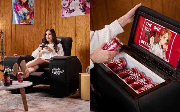 Dr. Pepper Is Giving Away A Gaming Chair With A Built-In Fridge