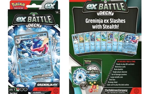 Greninja ex Battle Deck. Credit: Pokémon TCG