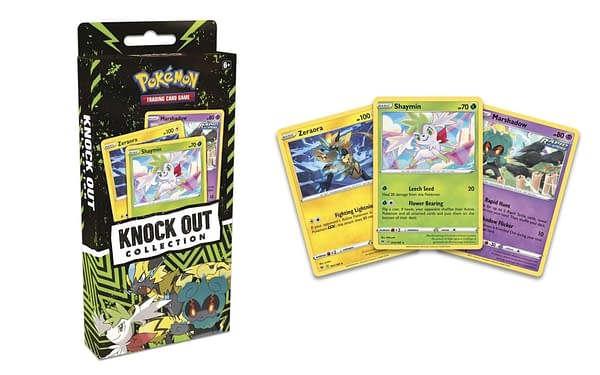 Mythical Knock Out Collections. Credit: Pokémon TCG