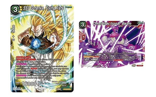 Critical Blow cards. Credit: Dragon Ball Super Card Game 