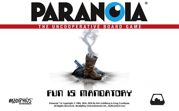 Paranoia - The Uncooperative Board Game Announced At Gen Con 2024