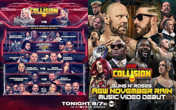 AEW Collision graphic