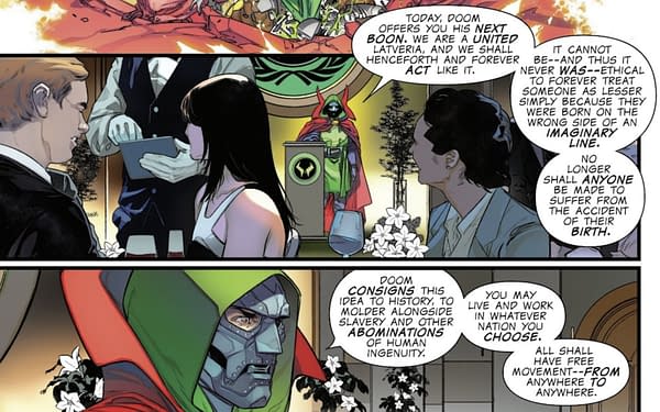 Now Doctor Doom Opens All Borders In One World Under Doom (Spoilers)