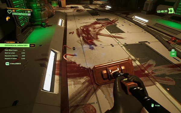 Clean Up Galactic Messes With The Sci-Fi Simulator Cleaner Company