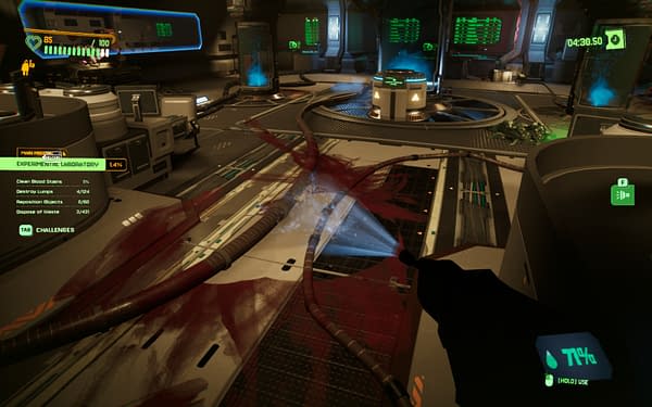 Clean Up Galactic Messes With The Sci-Fi Simulator Cleaner Company