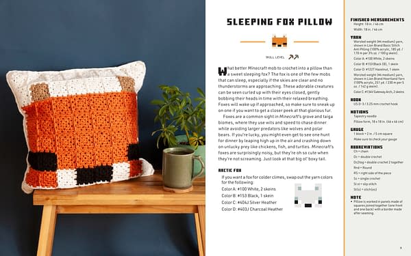 Minecraft: The Official Crochet Book Has Been Announced