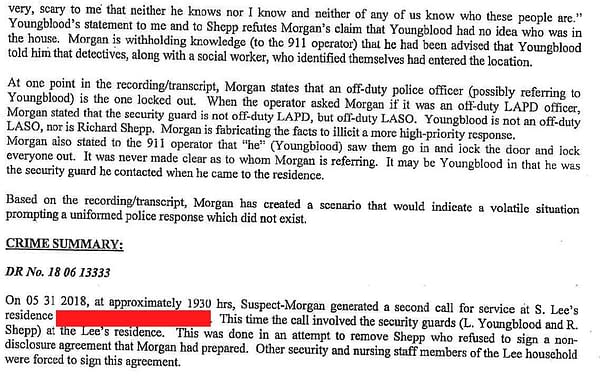 Stan Lee's Restraining Orders Allege Keya Morgan Swatted the Police, Committed Elder Abuse