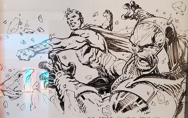 Zack Snyder's Plans For A Justice League Sequel, Drawn By Jim Lee