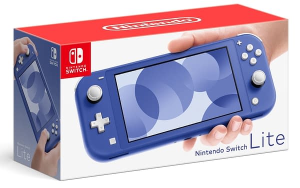 A look at the brand new color being added to the Nintendo Switch Lite line, courtesy of Nintendo.