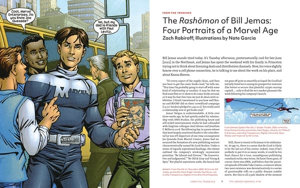 Bill Jemas, Joe Quesada &#038; Ike Perlmutter's Marvel in Comics Journal