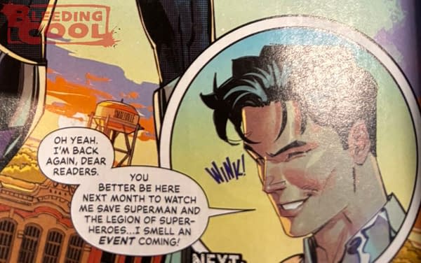 Superman Surprise Reveal Promises A DC Evnt is Coming (SuperSpoilers)