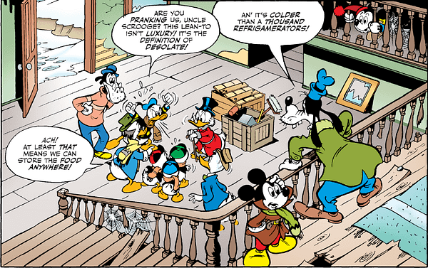 Mickey and Donald Christmas Parade
