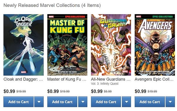 The Weirdest Price Discrepancies of Marvel's ComiXology Sale