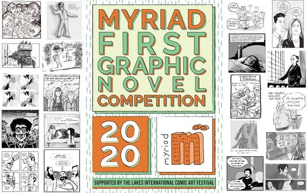 Myriad's First Graphic Novel Competition Shortlist Announced.