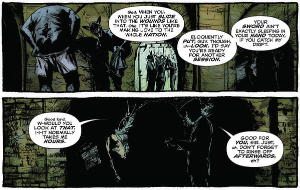 Prime Minister Boris Johnson Makes His (Naked) Debut in DC Comics' John Constantine: Hellblazer #1 Today