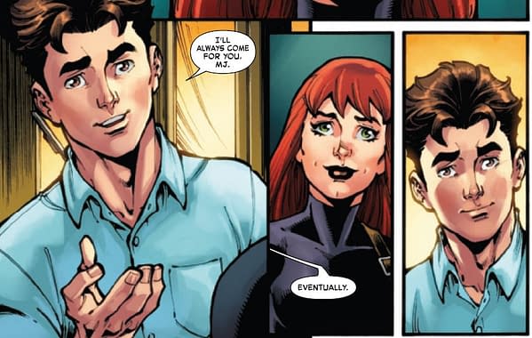 Peter Parker And Mary Jane in Zeb Wells' Final Amazing Spider-Man #60