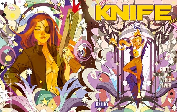 Cover image for KNIFE #1 CVR C 10 COPY INCV REDACTED