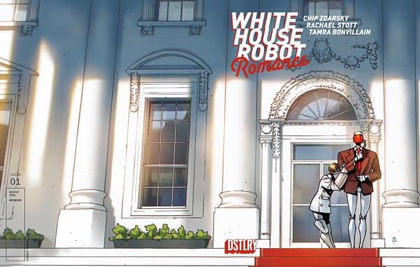 Cover image for WHITE HOUSE ROBOT ROMANCE #1 CVR D 25 COPY INCV BENGAL