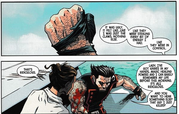 What Do Logan's Claws Look Like When They Get Hot From the Inside? (Return Of Wolverine #2 Spoiler)