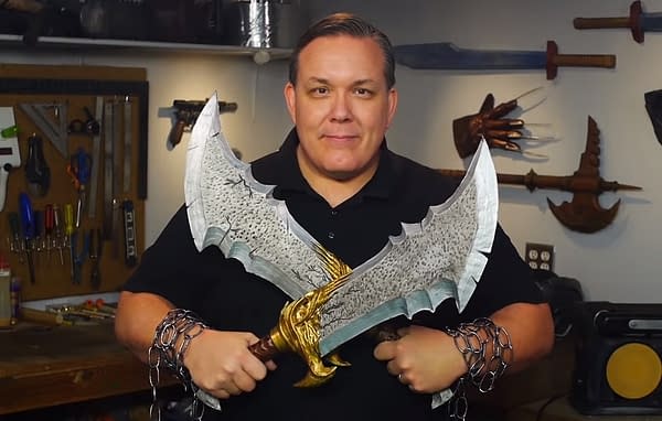 Check Out This Recreation of Kratos' Blades Of Chaos from God of War