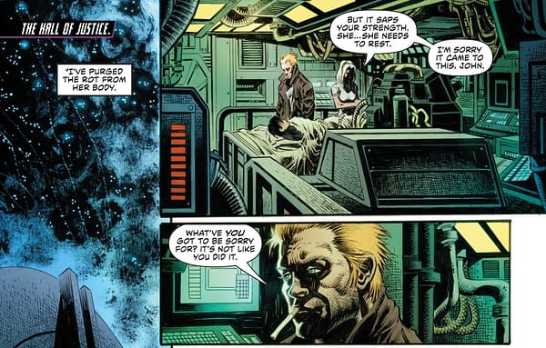 John Constantine, No Longer in the Justice League? (Spoilers)