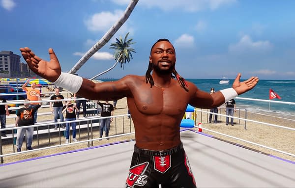 Swerve Strickland Arrives In AEW: Fight Forever With Free DLC