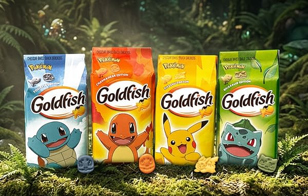 Nerdy Food: Goldfish Crackers Reveal Four New Pokémon Packages