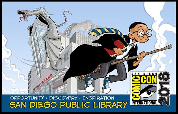 Lucas Turnbloom's Harry Potter-Styled San Diego Public Library Card