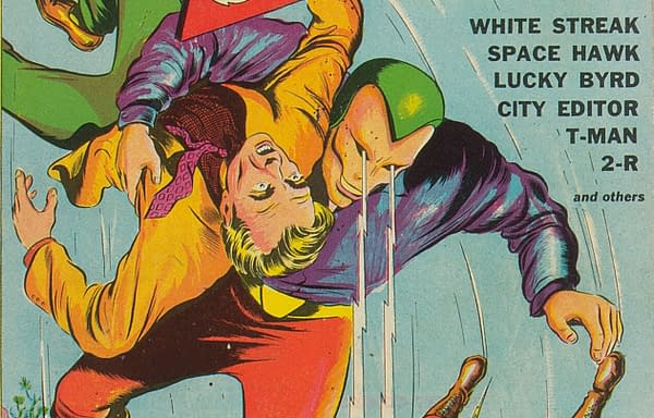 Target Comics #5 (Novelty Press, 1940) featuring White Streak.