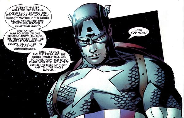 Captain America Makes A Speech