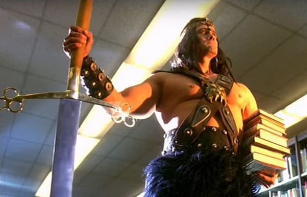 Marvel Turn Conan the Barbarian Into Conan the Librarian With Free Sword Bookmarks