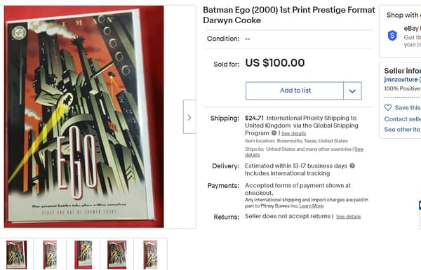 Batman Ego Sells For $100 on eBay, After Links to The Batman Movie