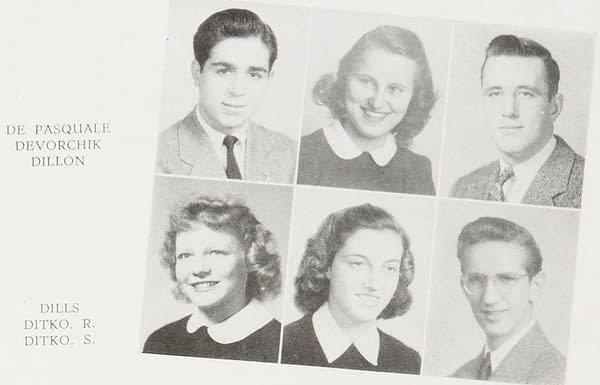 Steve Ditko's 1945 School Yearbook Up For Auction