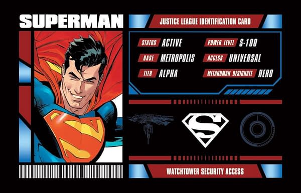 Justice League Membership Card image