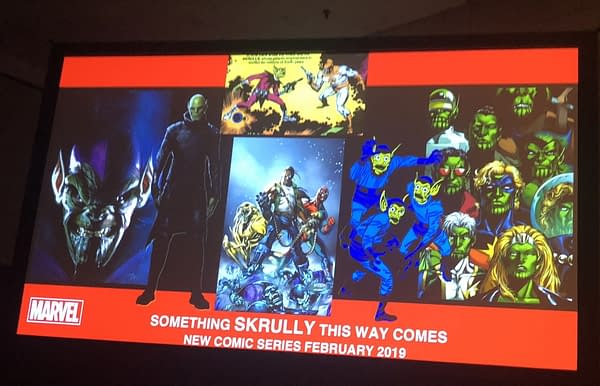Marvel Comics Are Launching Something Skrully in February