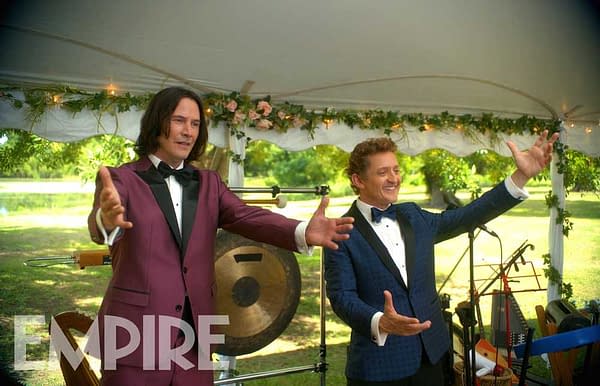 "Bill &#038; Ted Face the Music": New Image Features Wyld Stallyns Wedding Performers?