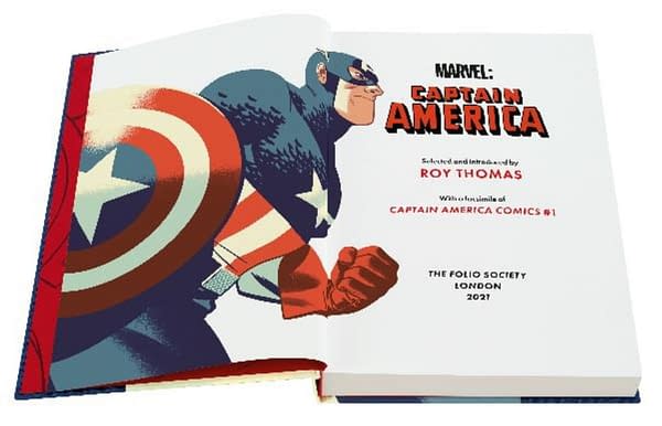 Folio Society Captain America 80th Anniversary Selected By Roy Thomas