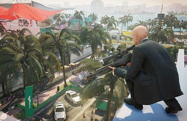 I Almost Sniped Someone Wearing a Flamingo Outfit in Hitman 2