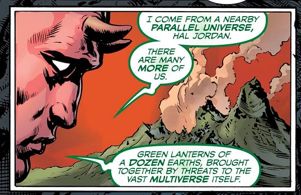 Could Immortal Hulk and The Green Lantern Be Backing Into a DC/Marvel Crossover
