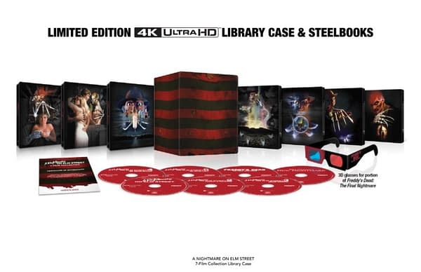 A NIghtmare On Elm Street 4K Collection Available September 30