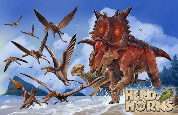 New Dinosaur TTRPG Heard of Horns Officially Announced