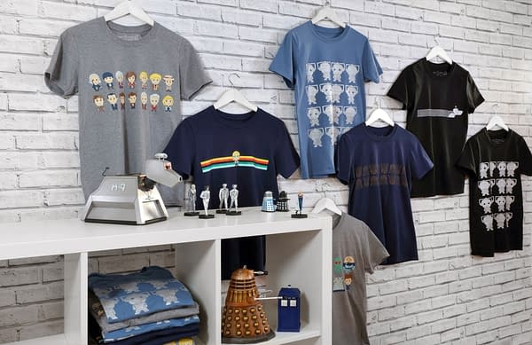 Doctor Who Shirts Now Available From Hero Collector